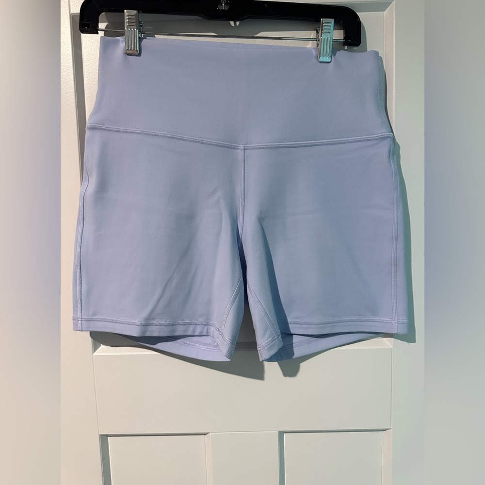 NEW lululemon Align™ HR Short 6" Pastel Blue size 10 NEW